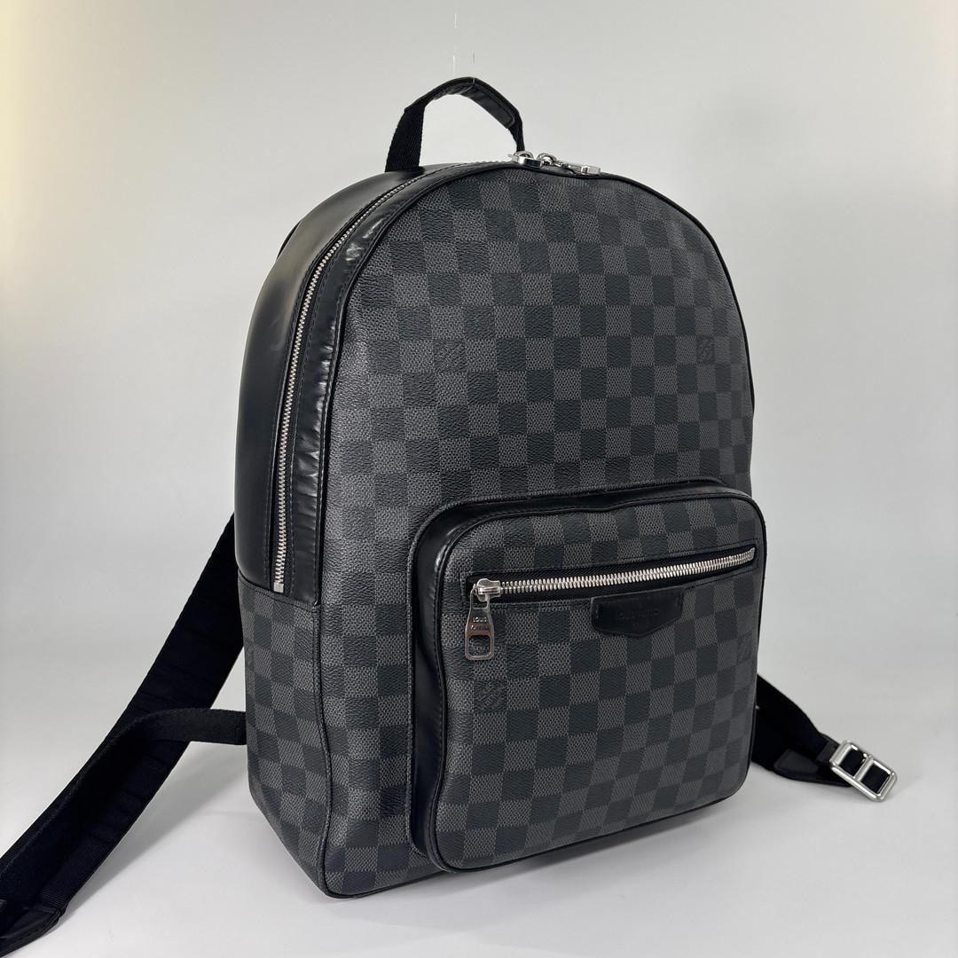 Louis Vuitton Super Damier Graphite Josh Backpack — view 3