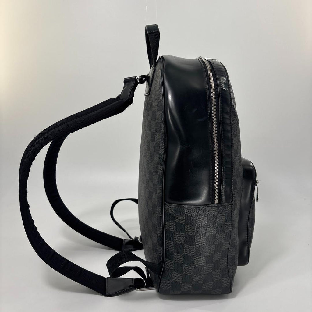 Louis Vuitton Super Damier Graphite Josh Backpack — view 4