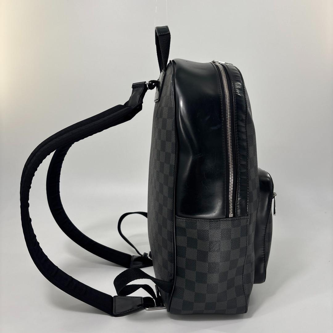 Louis Vuitton Super Damier Graphite Josh Backpack — view 4