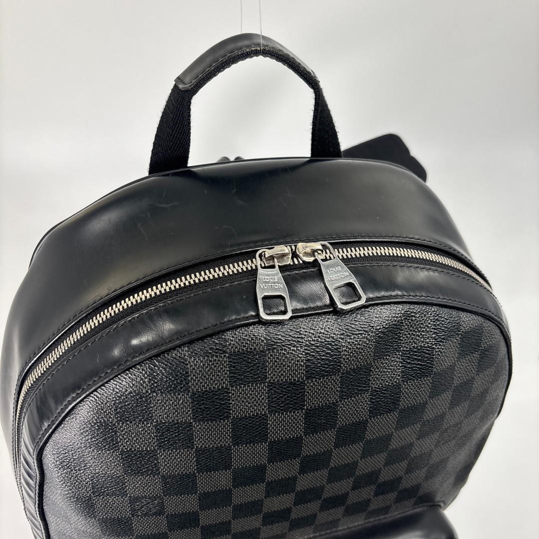 Louis Vuitton Super Damier Graphite Josh Backpack — view 7