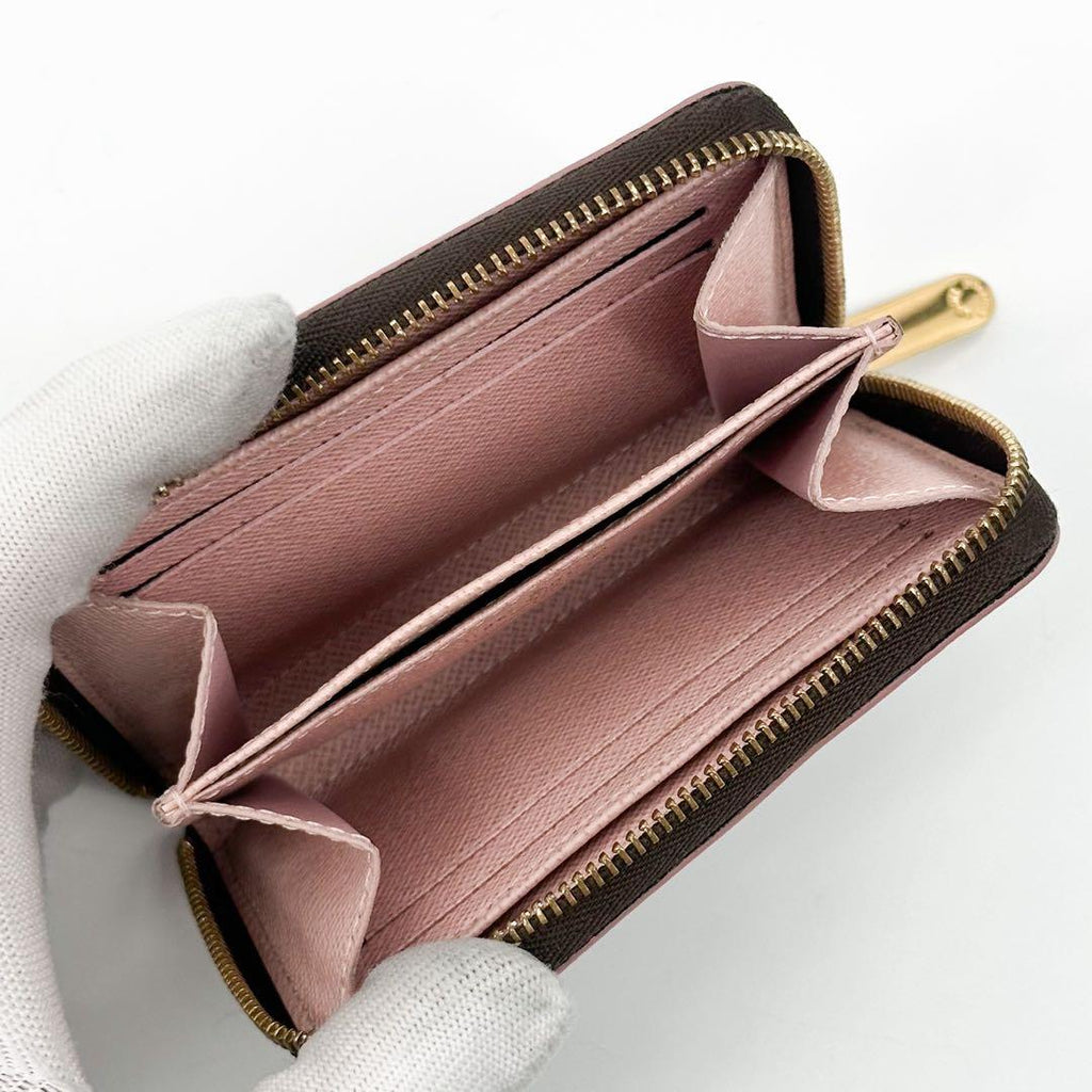 Louis Vuitton Slightly Limited Zippy Coin Purse Damier Studs — view 6