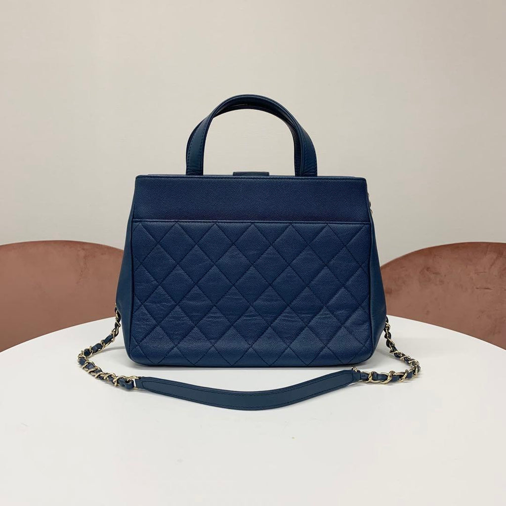 Chanel Business Affinity CC Logo Shoulder Bag — view 3