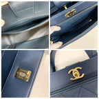 Chanel Business Affinity CC Logo Shoulder Bag — view 9