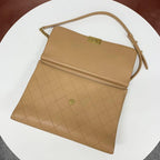 Chanel Quilted Turnlock CC Logo Leather Shoulder — view 7