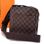 Louis Vuitton Damier Olaf PM Shoulder Bag Leather