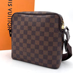 Louis Vuitton Damier Olaf PM Shoulder Bag Leather — view 2