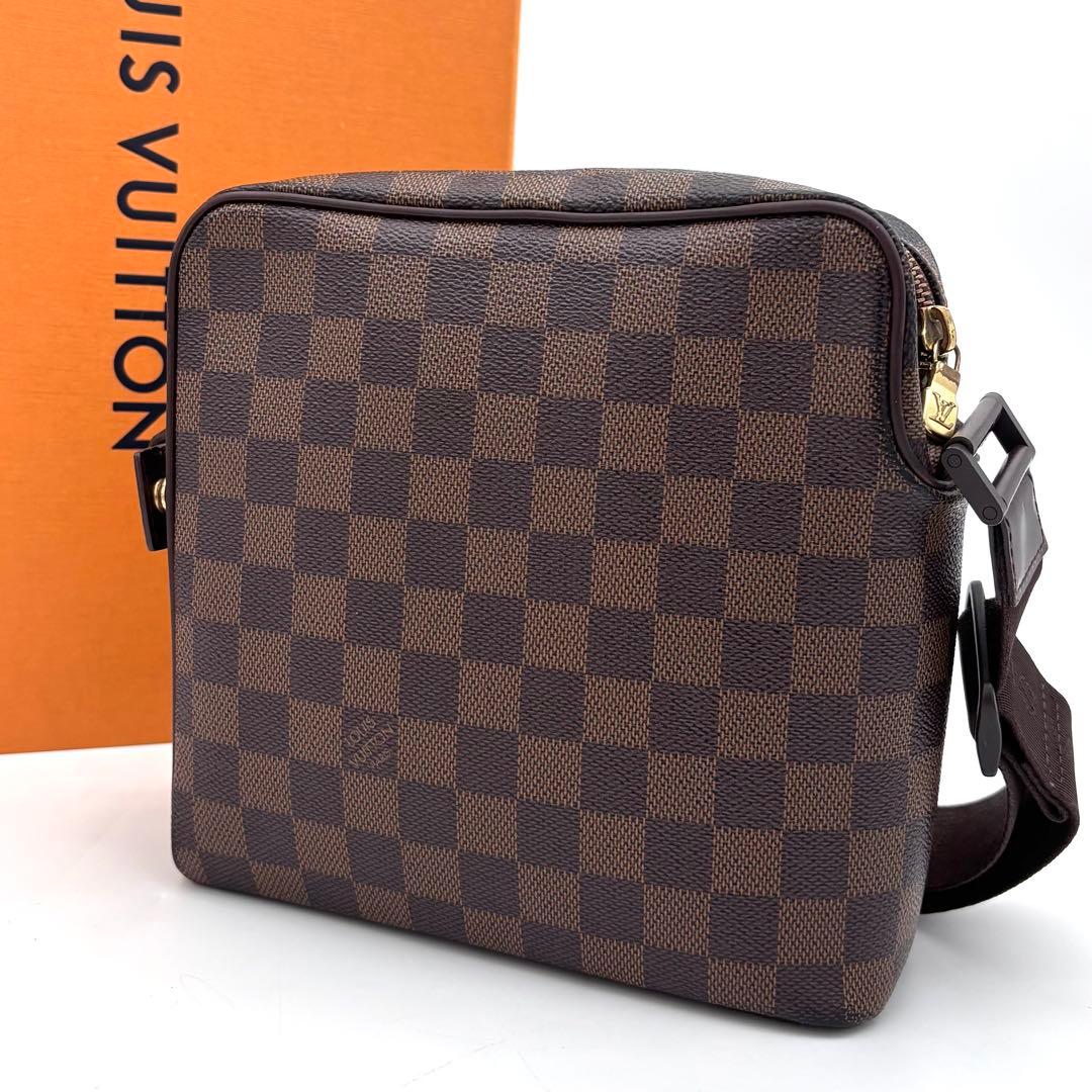 Louis Vuitton Damier Olaf PM Shoulder Bag Leather — view 2