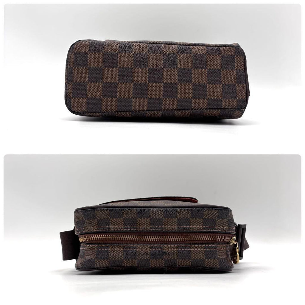 Louis Vuitton Damier Olaf PM Shoulder Bag Leather — view 7