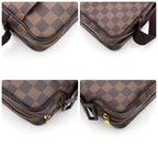 Louis Vuitton Damier Olaf PM Shoulder Bag Leather — view 8