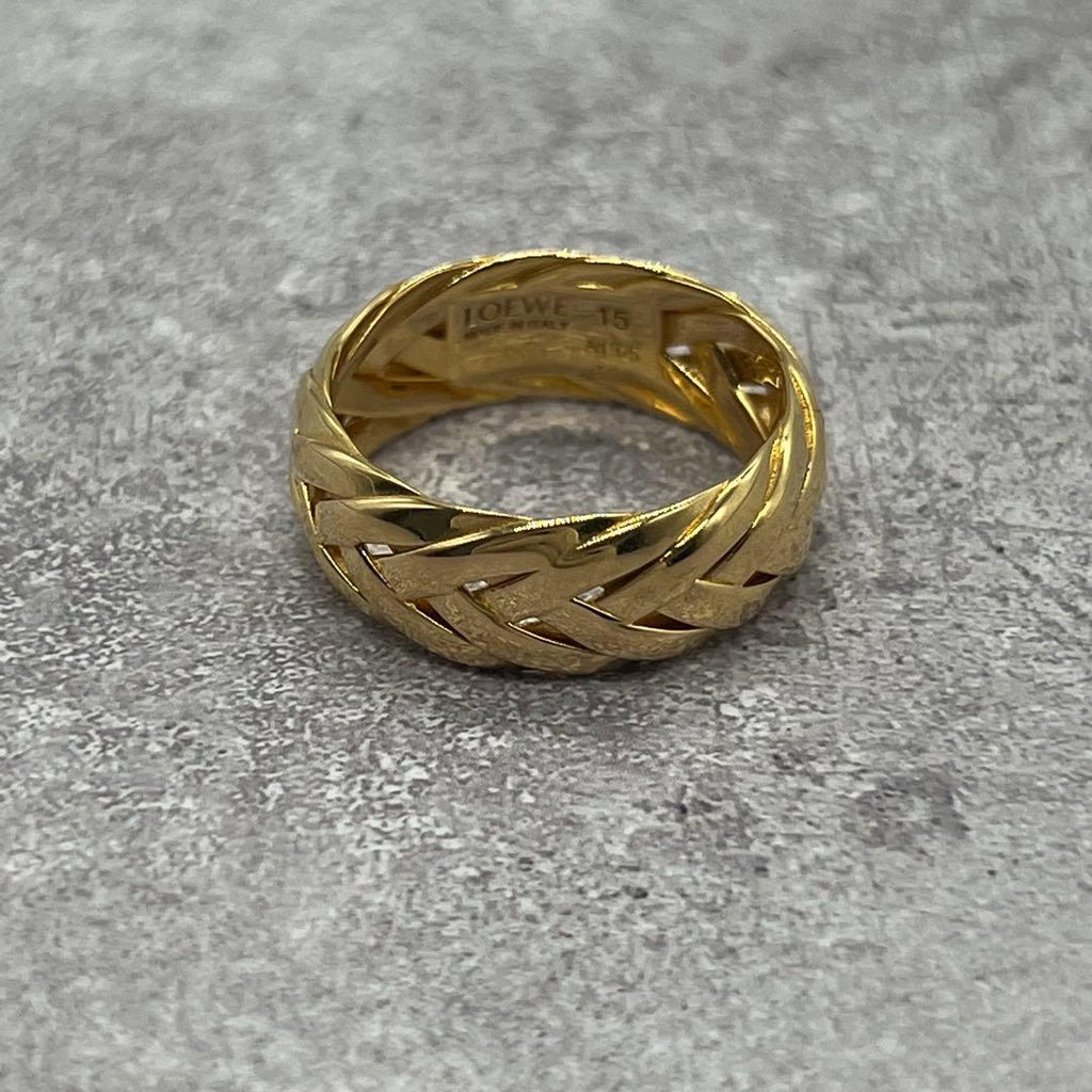 Loewe Braided Ring Gold