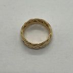 Loewe Braided Ring Gold — view 6