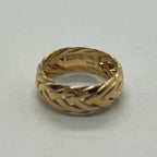 Loewe Braided Ring Gold — view 8