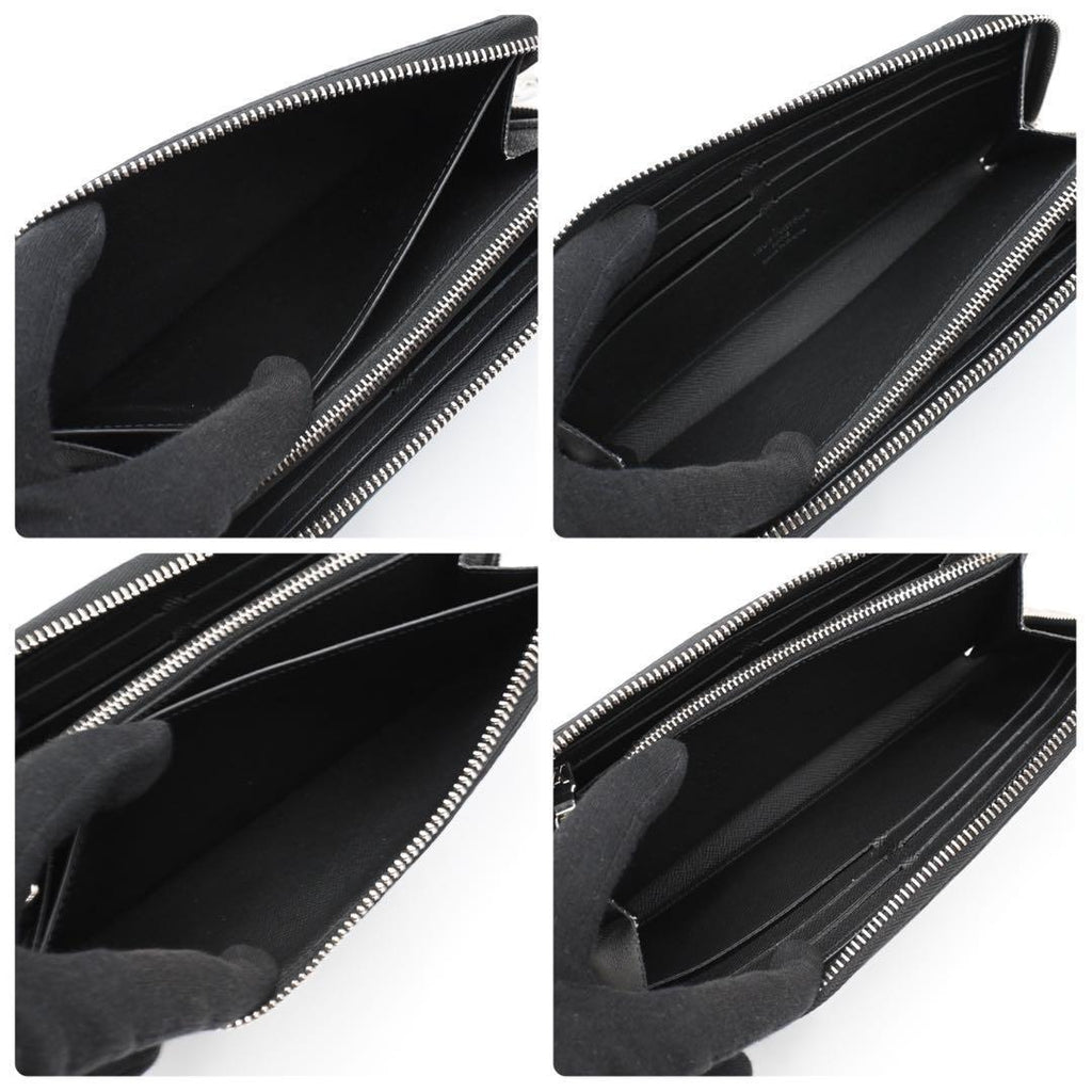 Louis Vuitton Graphite Zippy Wallet Horizontal Black — view 5