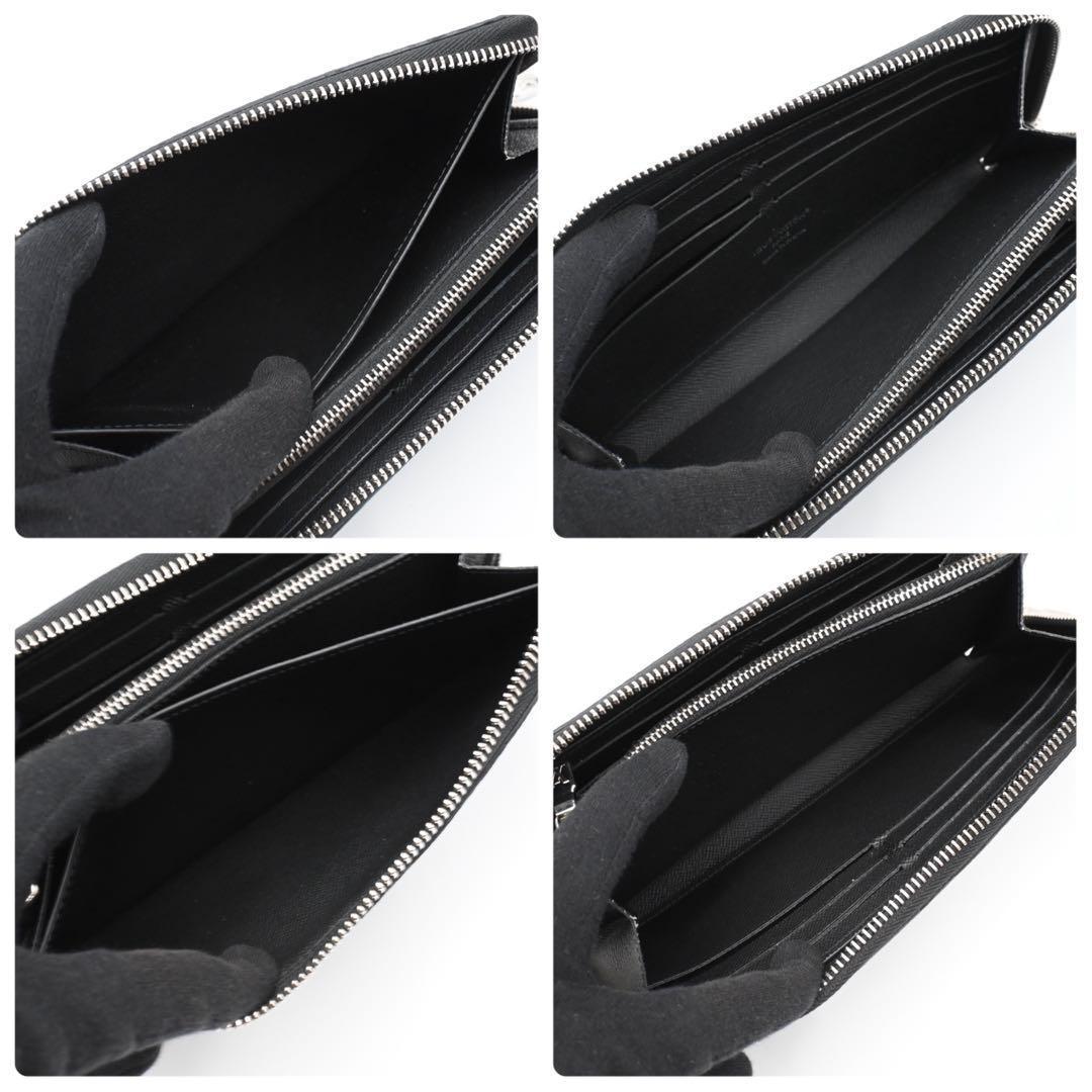 Louis Vuitton Graphite Zippy Wallet Horizontal Black — view 5