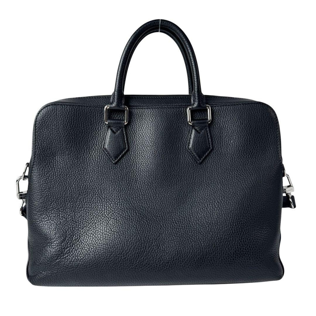Louis Vuitton Alma End Briefcase PM Taurillon Noir Business — view 3