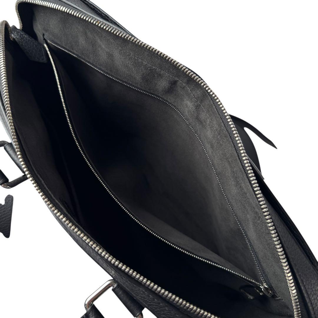 Louis Vuitton Alma End Briefcase PM Taurillon Noir Business — view 8