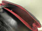 Chanel Leather Wool Felt Quilted Flap Bag — view 5