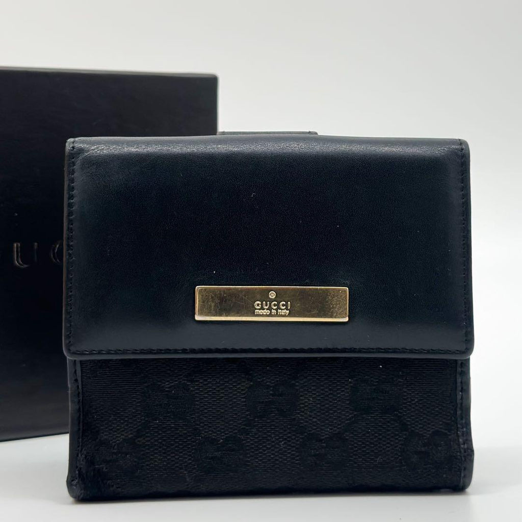 Gucci Era Vintage GG Canvas Bifold Wallet — view 2