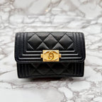 Chanel Quilted Trifold Wallet — view 3