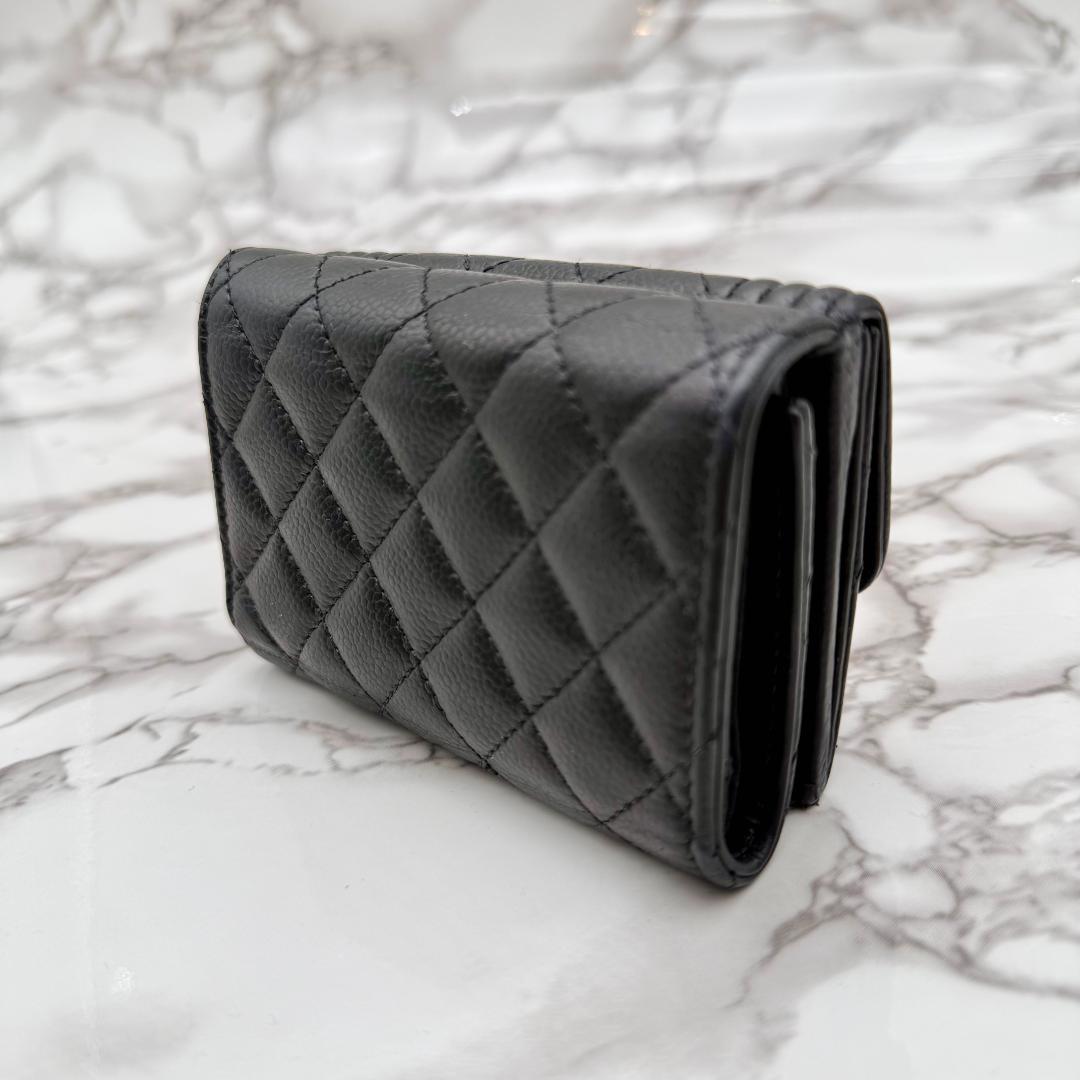 Chanel Quilted Trifold Wallet — view 7