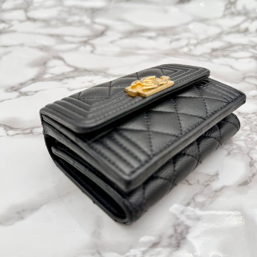 Chanel Quilted Trifold Wallet — view 9