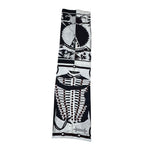 Hermes Brazil & Brandebre Bead Shawl Scarf — view 3