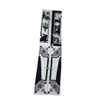 Hermes Brazil & Brandebre Bead Shawl Scarf — view 4