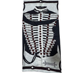 Hermes Brazil & Brandebre Bead Shawl Scarf — view 6