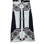 Hermes Brazil & Brandebre Bead Shawl Scarf — view 7