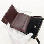 Chanel Caviar Leather CC Logo Quilted Classic Trifold Wallet — view 8