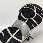 Chanel CC Logo Mesh Suede Leather Sneakers Brown — view 9