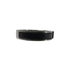 Hermes Click Bracelet Black Silver Large — view 5