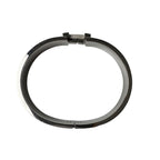 Hermes Click Bracelet Black Silver Large — view 6