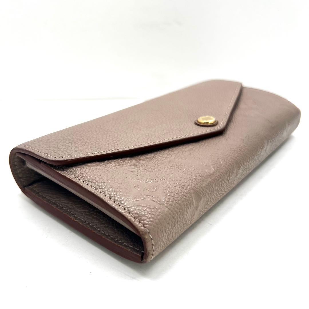 Louis Vuitton Empreinte Portefeuille Sarah Tourterelle Wallet — view 6