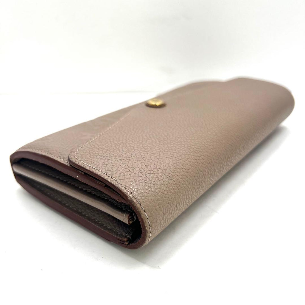Louis Vuitton Empreinte Portefeuille Sarah Tourterelle Wallet — view 8