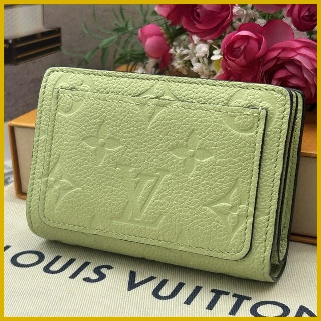 Louis Vuitton Monogram Empreinte Portefeuille Clair Wallet