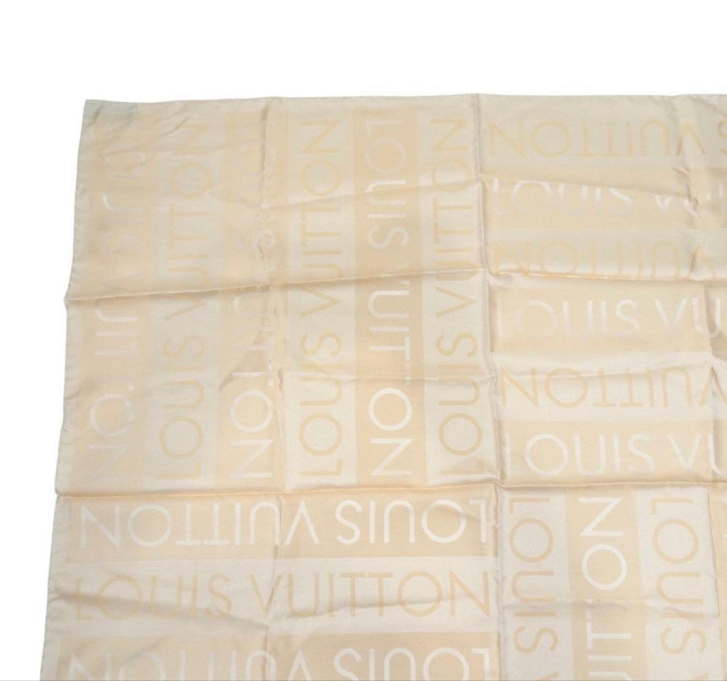 Louis Vuitton Logo Pattern Silk Scarf — view 2
