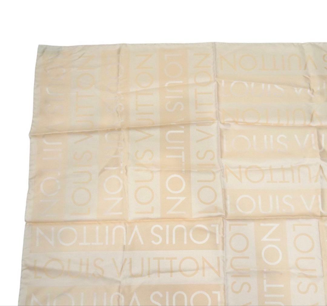 Louis Vuitton Logo Pattern Silk Scarf — view 2
