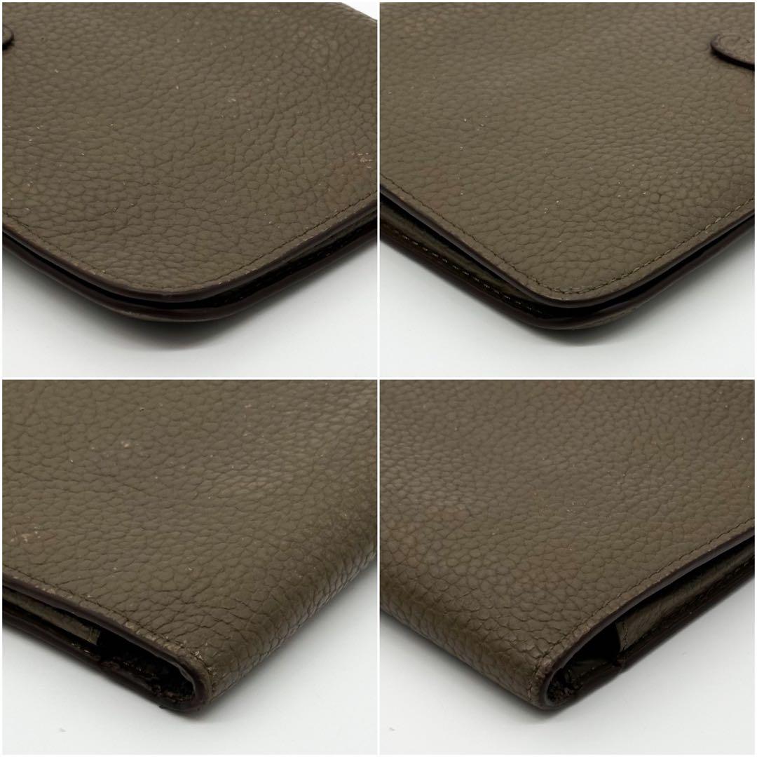 Hermes Dogon GM Togo Bifold Wallet Taurillon Silver — view 5