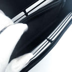 Chanel Wallet Coco Stitch Caviar Leather Flap — view 9
