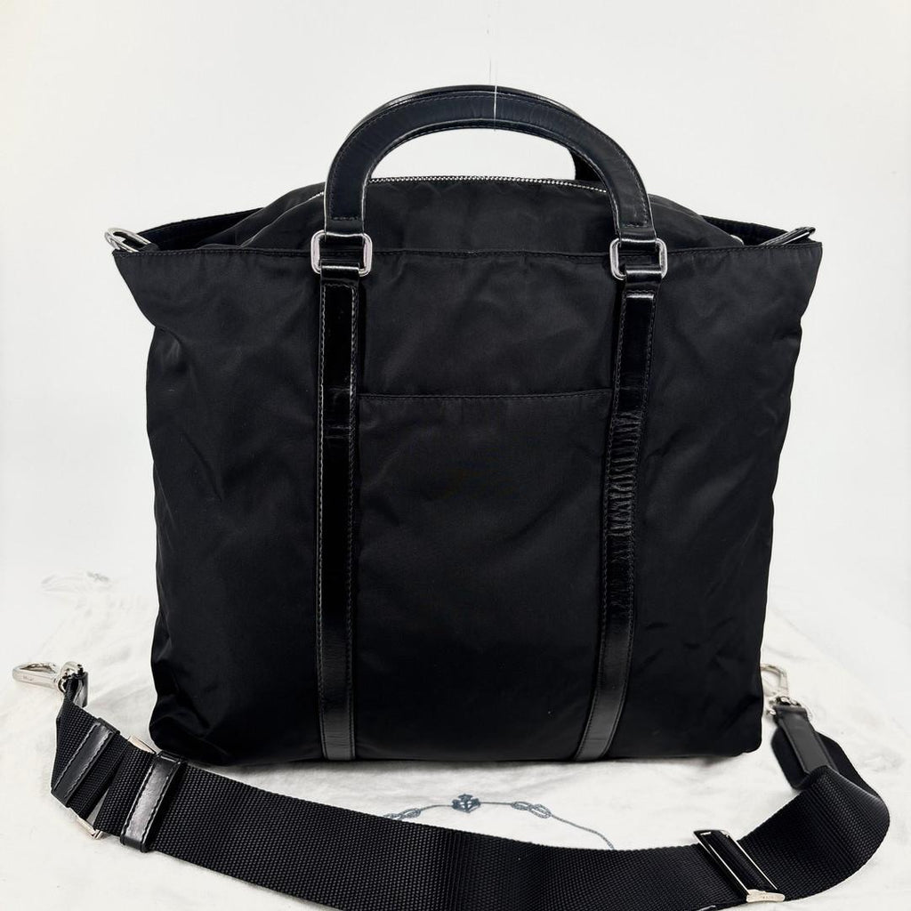 Prada Super Shoulder Bag Black — view 4