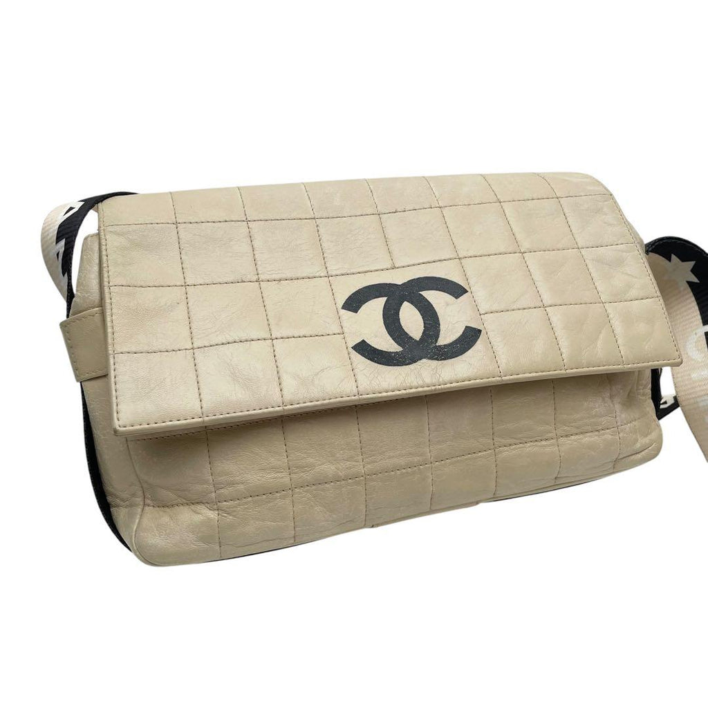 Chanel Lambskin Choco Bar Sports Line Shoulder — view 7