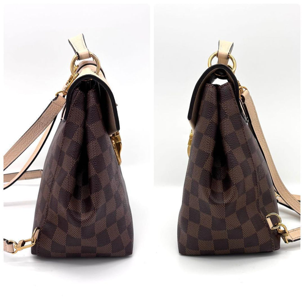Louis Vuitton Damier Ebene Clapton Backpack 3way — view 5