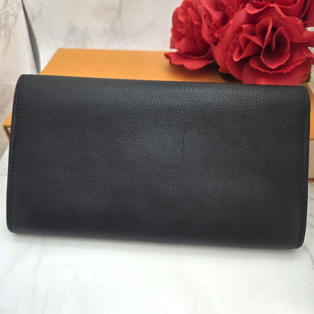 Louis Vuitton Portefeuille Lockme Wallet Black — view 2