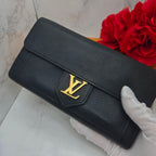 Louis Vuitton Portefeuille Lockme Wallet Black — view 3