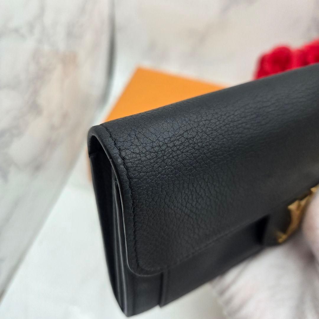 Louis Vuitton Portefeuille Lockme Wallet Black — view 4