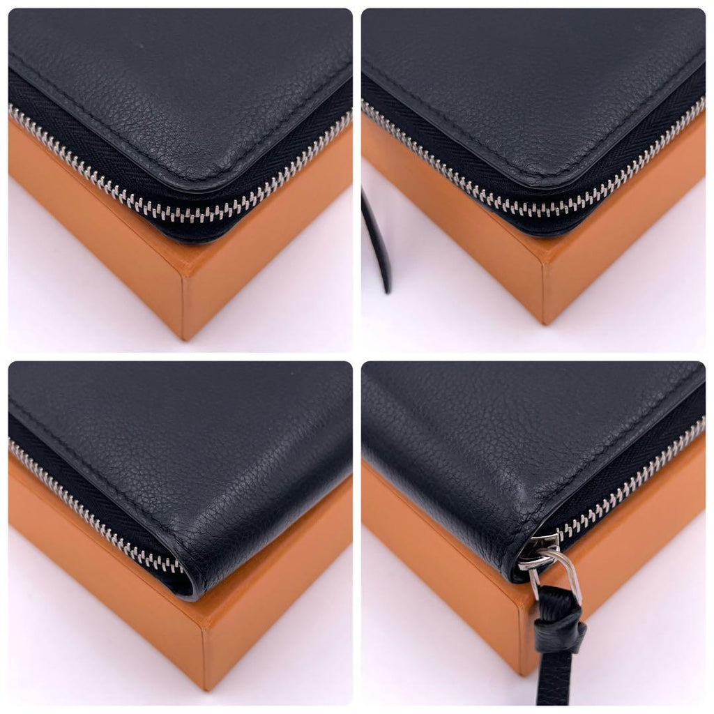 Louis Vuitton Zippy Lockme Wallet Black — view 9