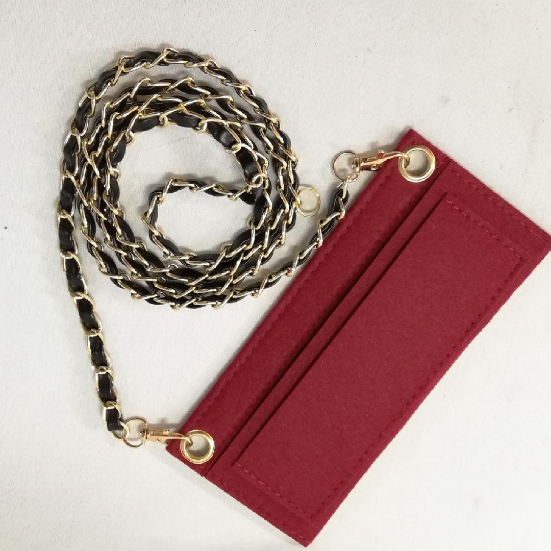 Chanel Lambskin Quilted Wallet Chain Shoulder — view 6
