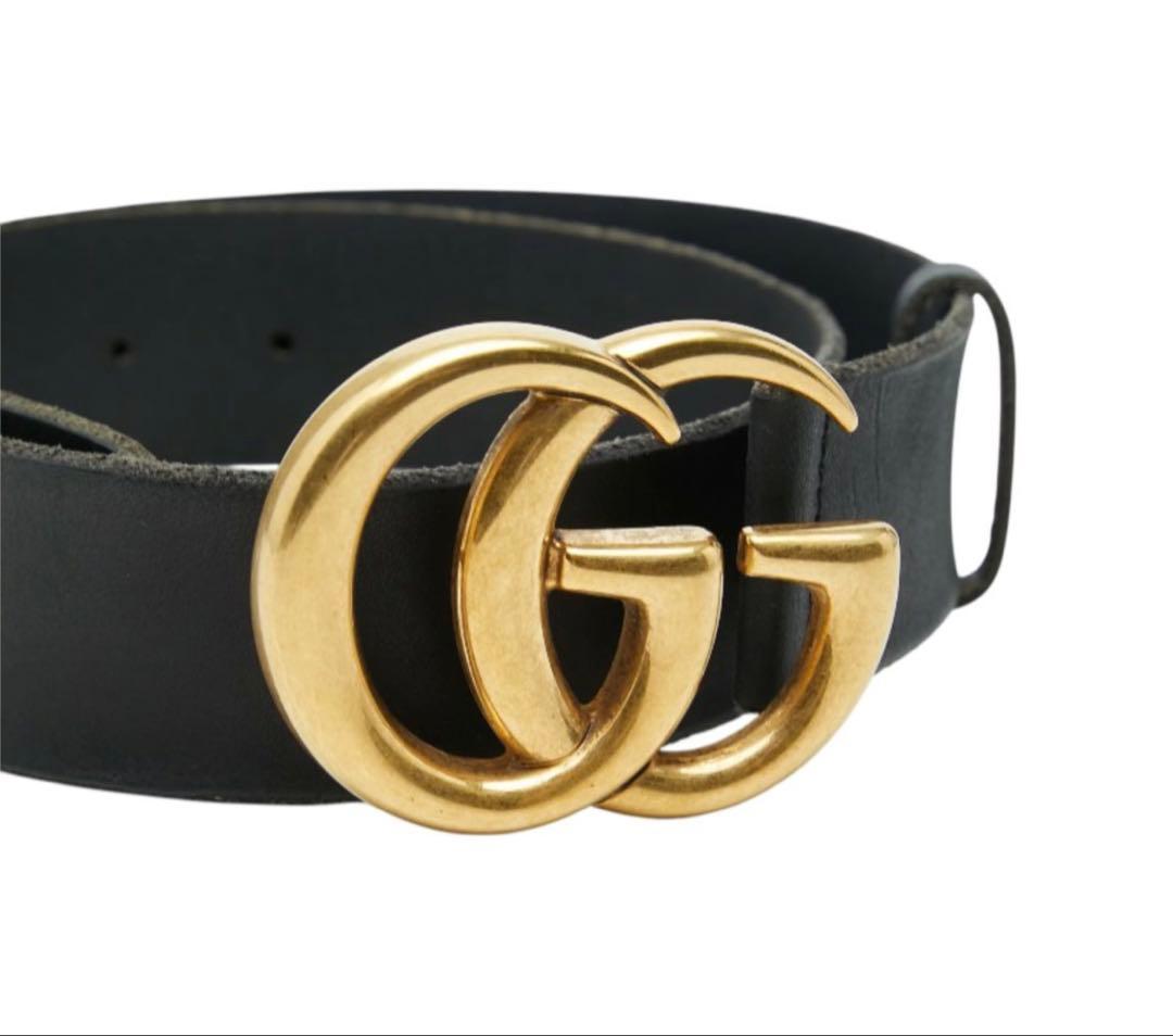 Gucci GG Marmont Logo Buckle Belt — view 4