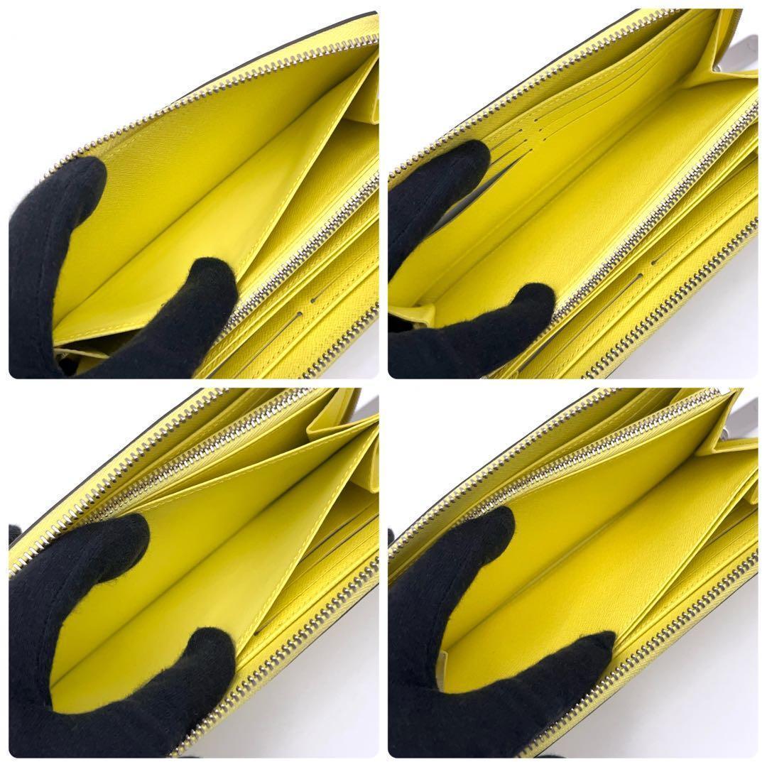Louis Vuitton Epi Wallet Zippy Yellow Leather — view 5